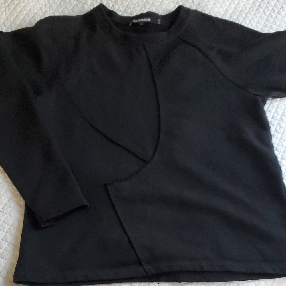 👍Tess Giberson Cotton Women's Black Sweartshirt
